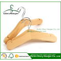 Branded Custom Wooden Hanger For Kid's Clothes Display,Kids Garment Hanger With Logo